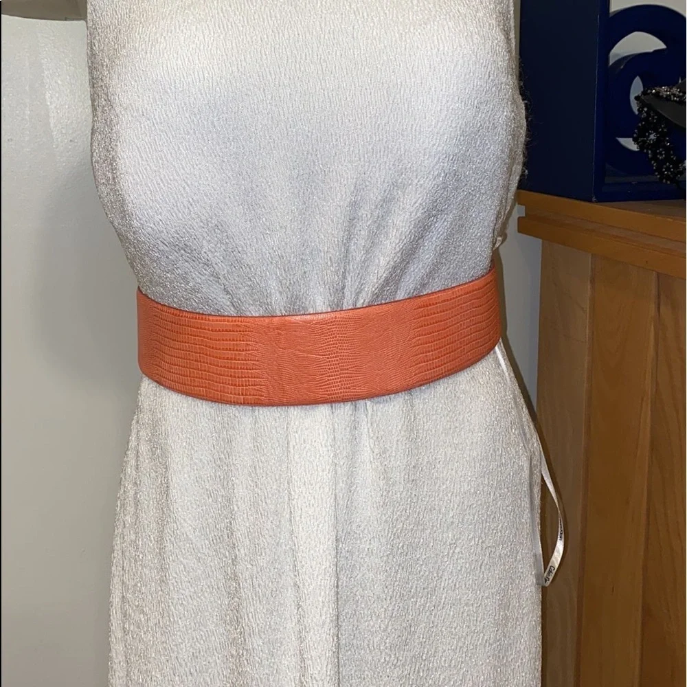 Max Mara Mino Belt in Orange